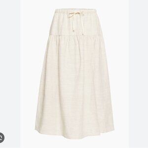 Aritzia Wilfred - SURREAL LINEN SKIRT - MEDIUM